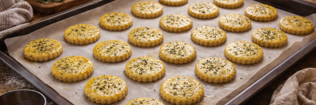 Butterplätzchen Kräuter der Provence