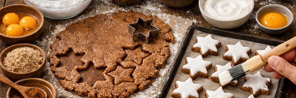 Zimtsterne herstellen