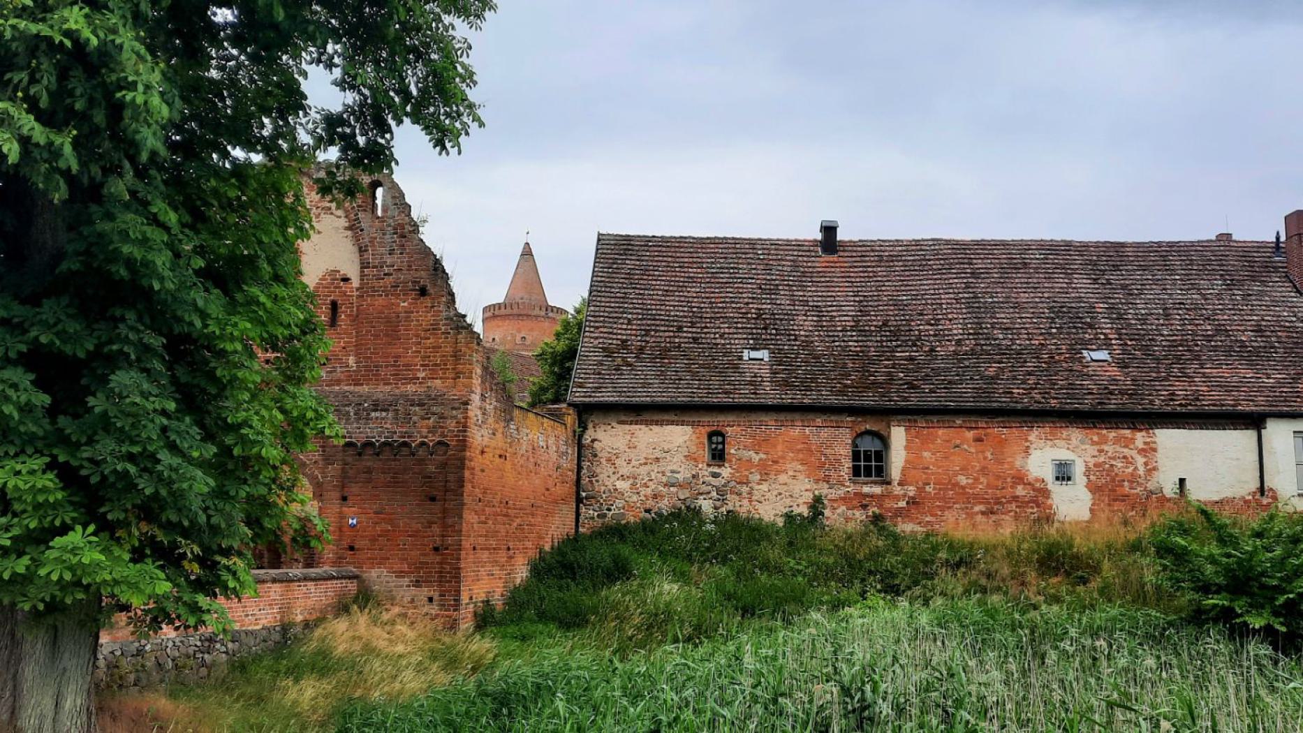 Ansicht von der Burg Stargard
