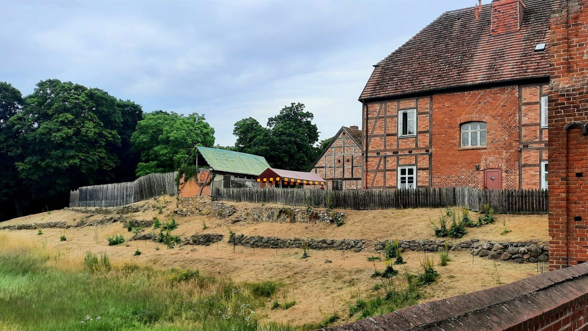 Ansicht von der Burg Stargard
