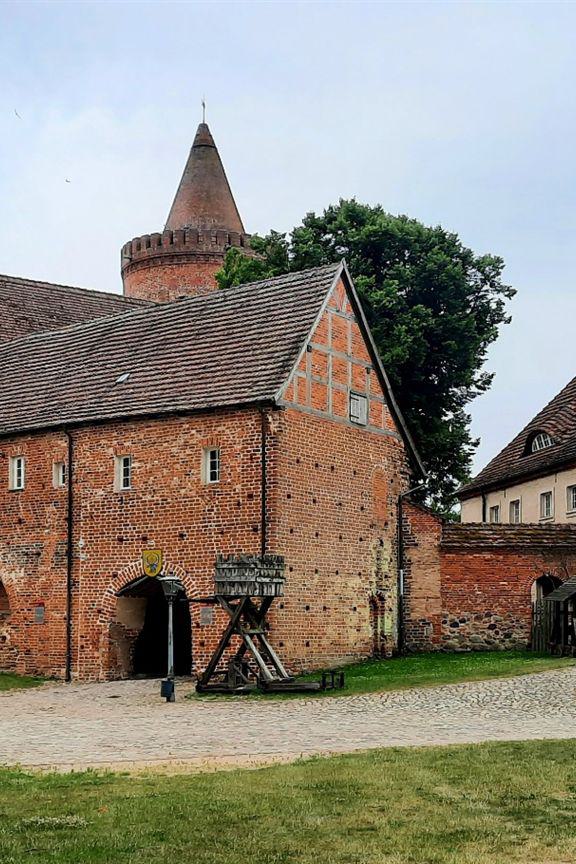 Ansicht von der Burg Stargard