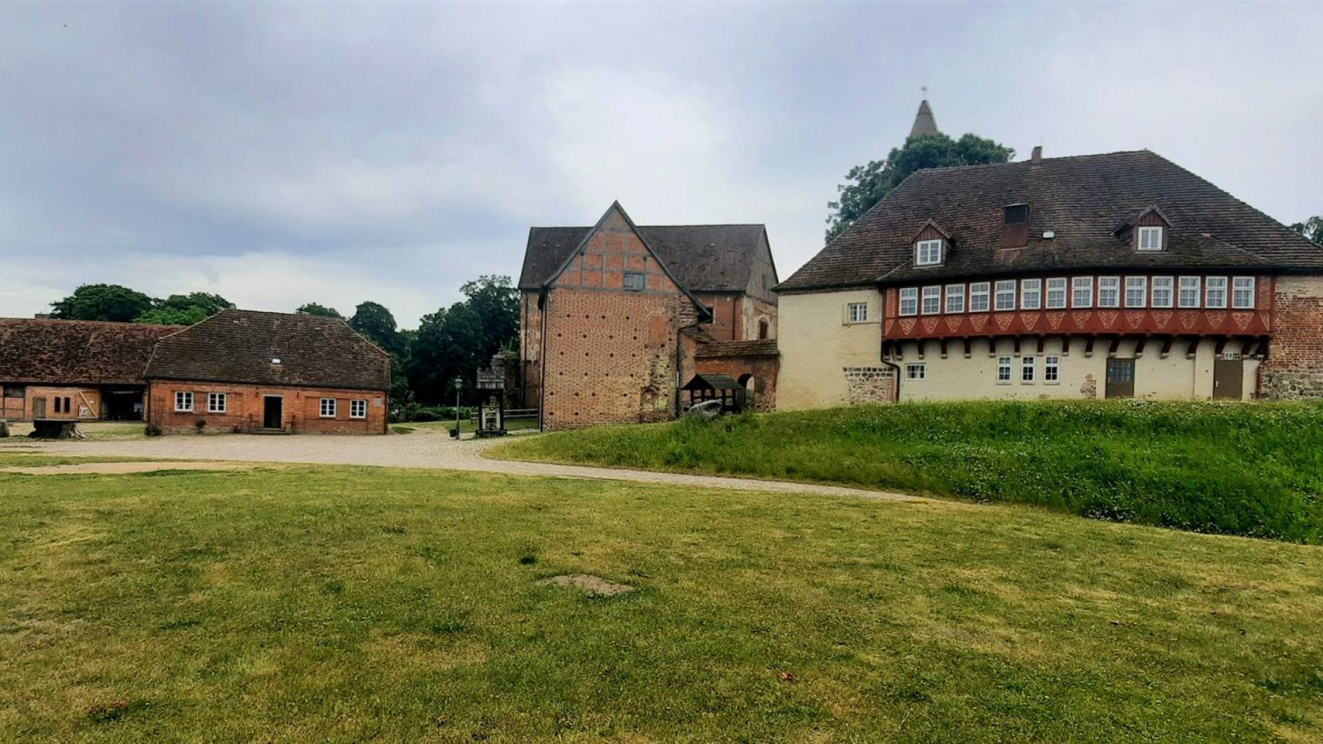 Ansicht von der Burg Stargard