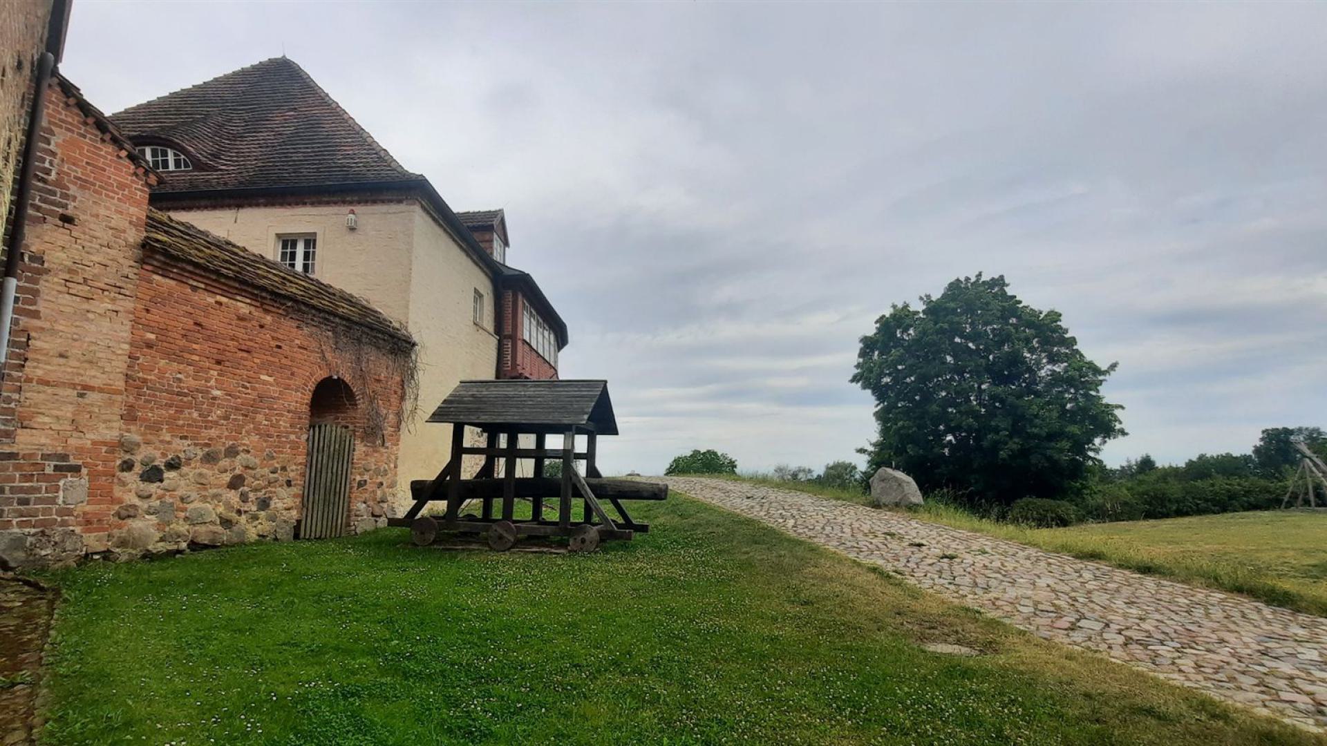 Ansicht von der Burg Stargard