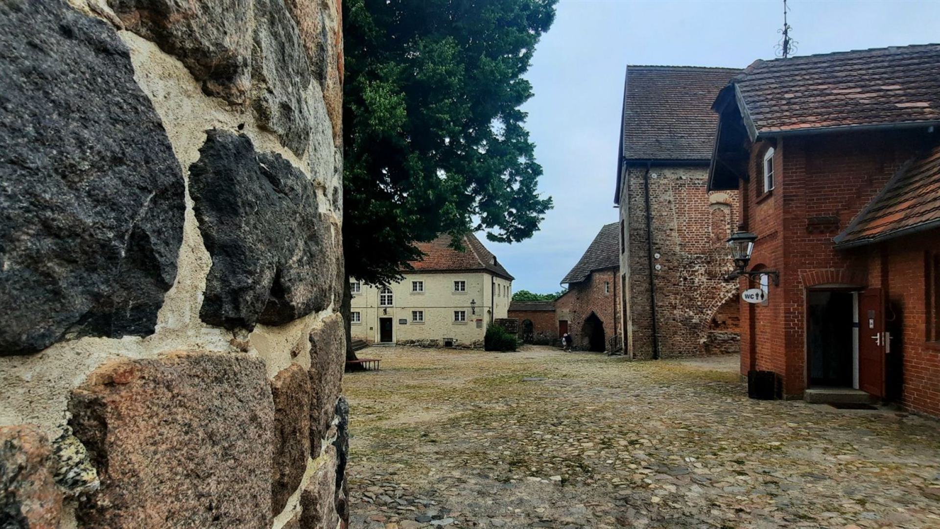 Ansicht von der Burg Stargard