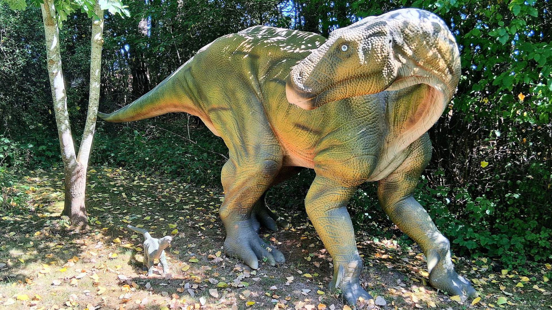 Dinosaurier aus dem Dinosaurierpark Rügen