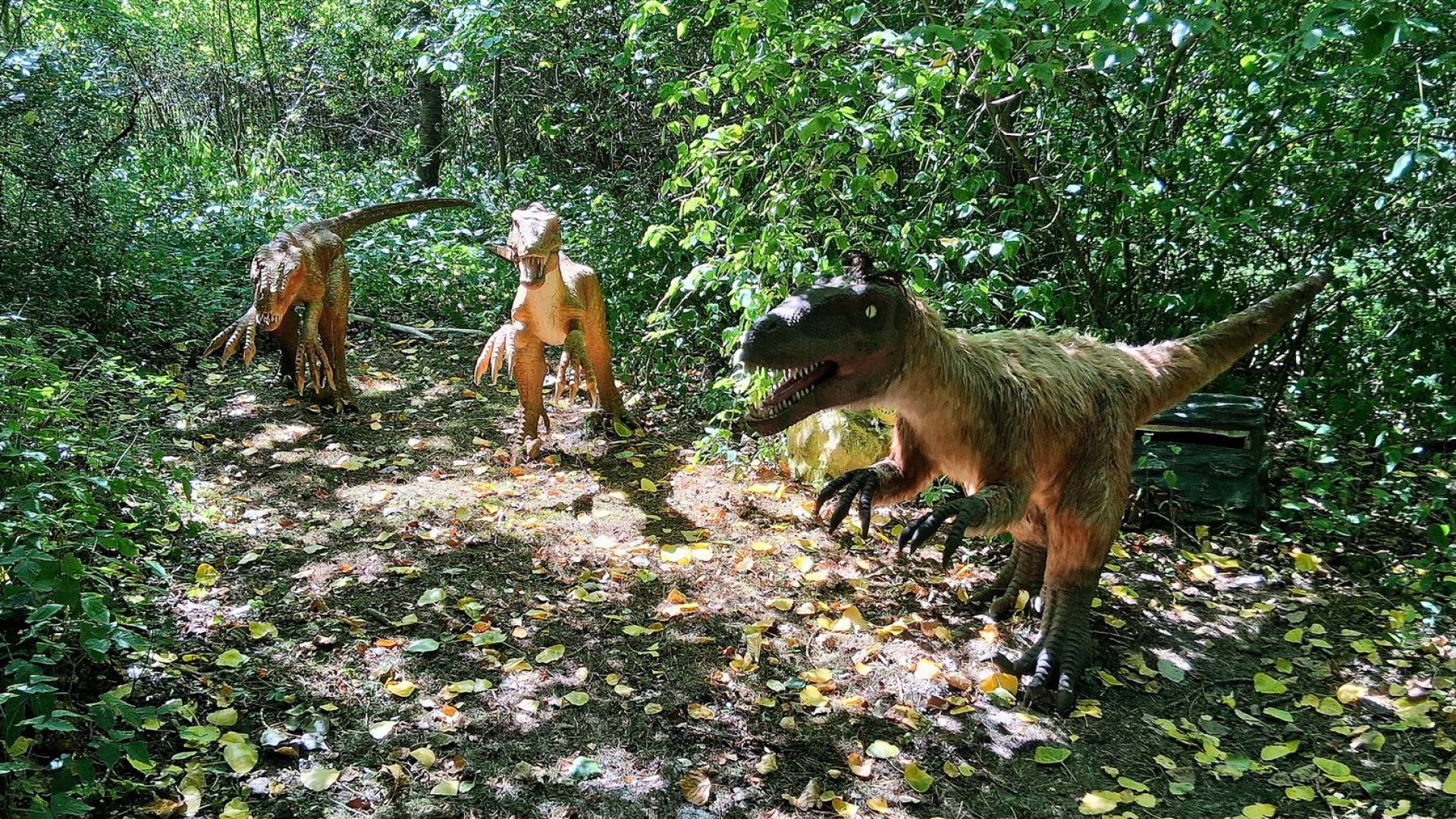 Dinosaurier aus dem Dinosaurierpark Rügen