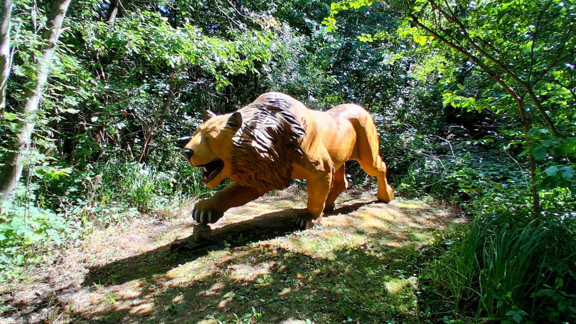 Dinosaurier aus dem Dinosaurierpark Rügen