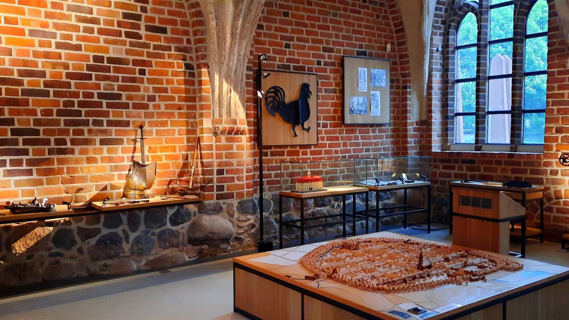 Model der Stadt im Stadtmuseum Neubrandenburg