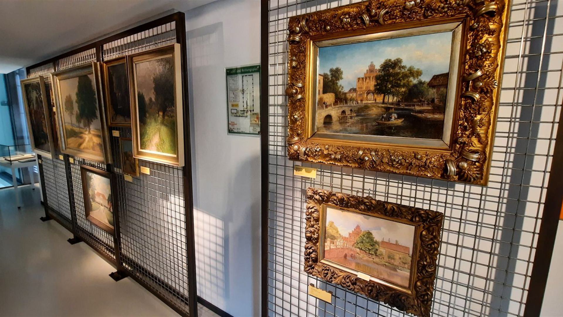 Gemälde im Stadtmuseum Neubrandenburg