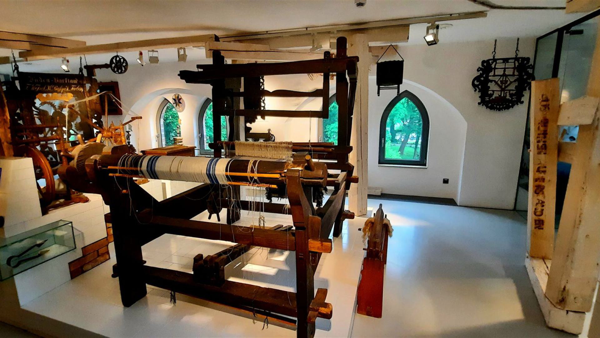 Webstuhl im Stadtmuseum Neubrandenburg