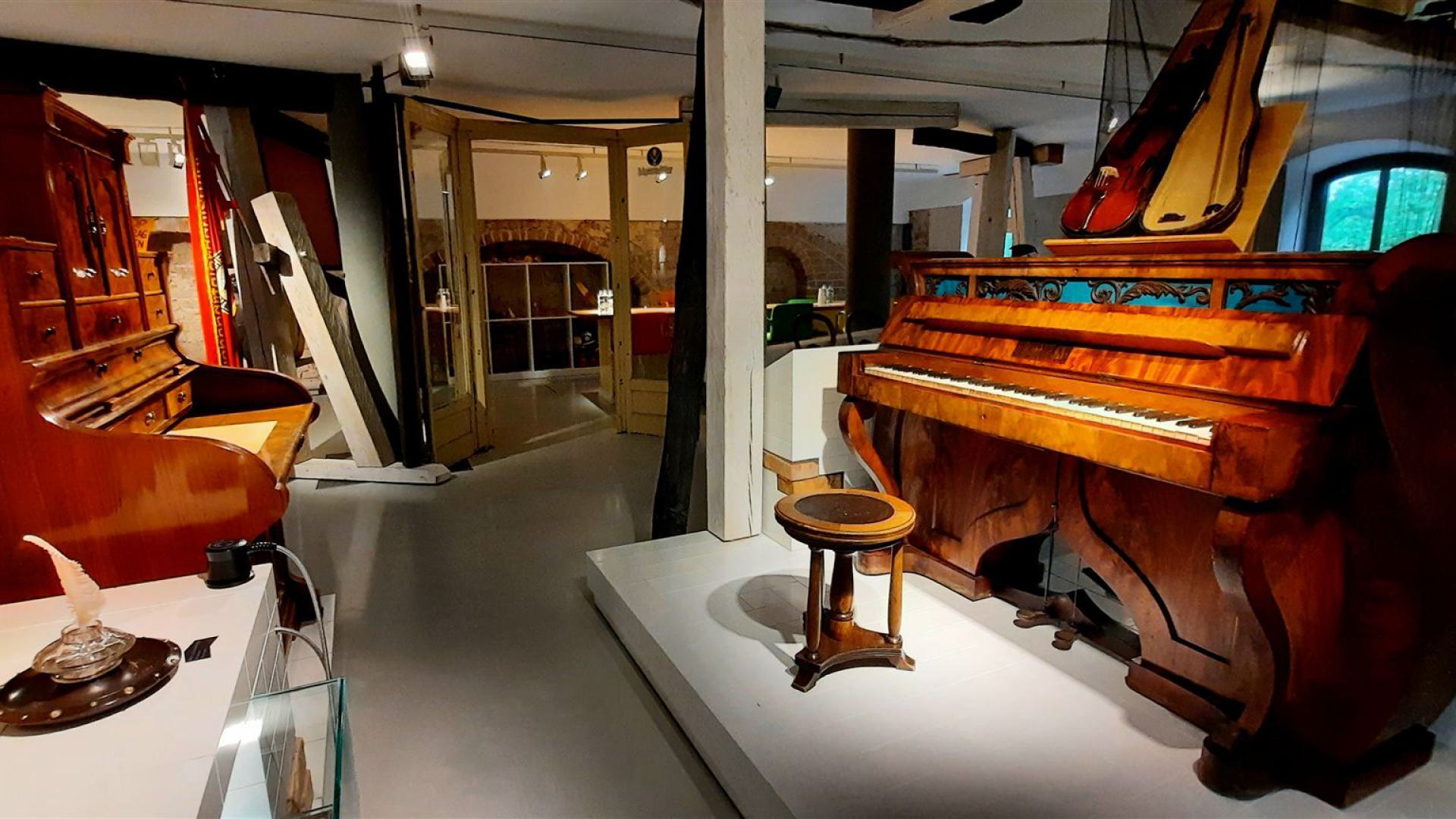 Musikinstrumente im Stadtmuseum Neubrandenburg