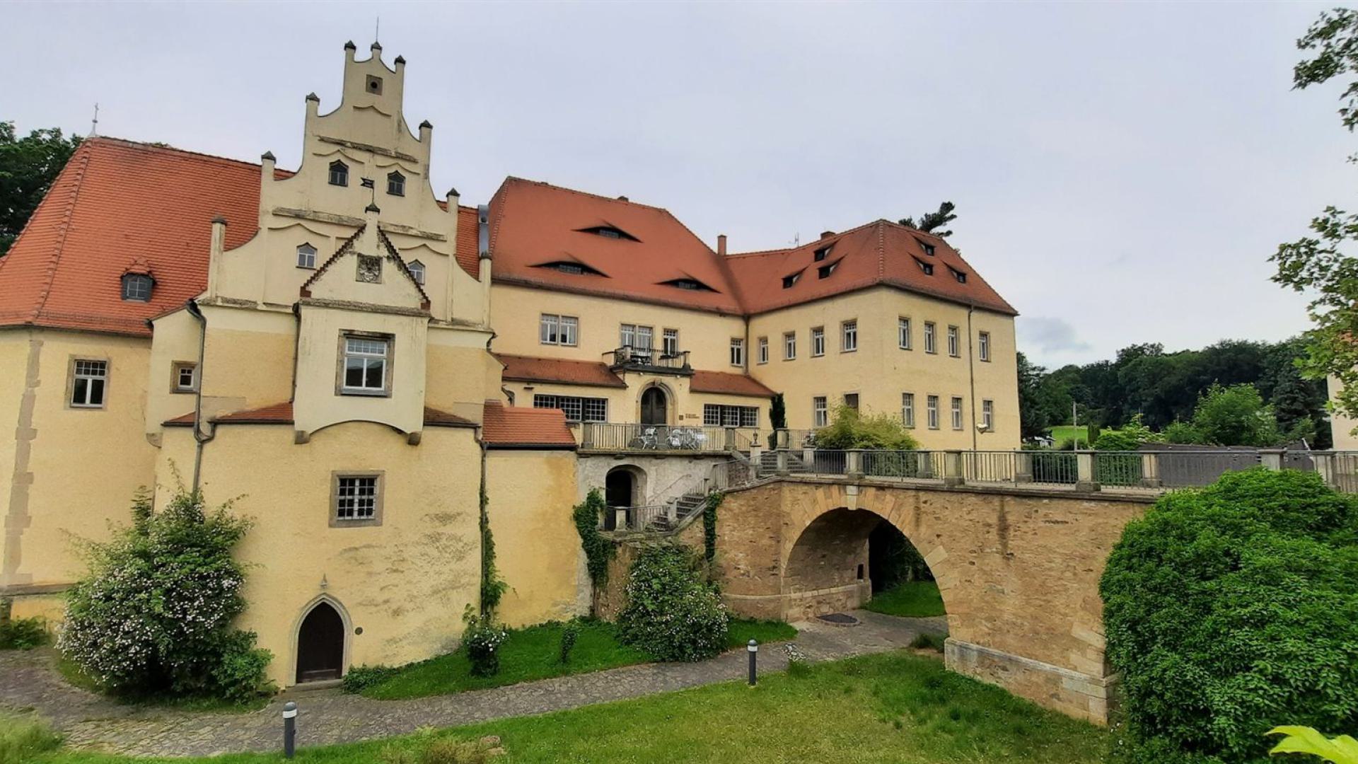 Ansicht des Schlosses Schleinitz