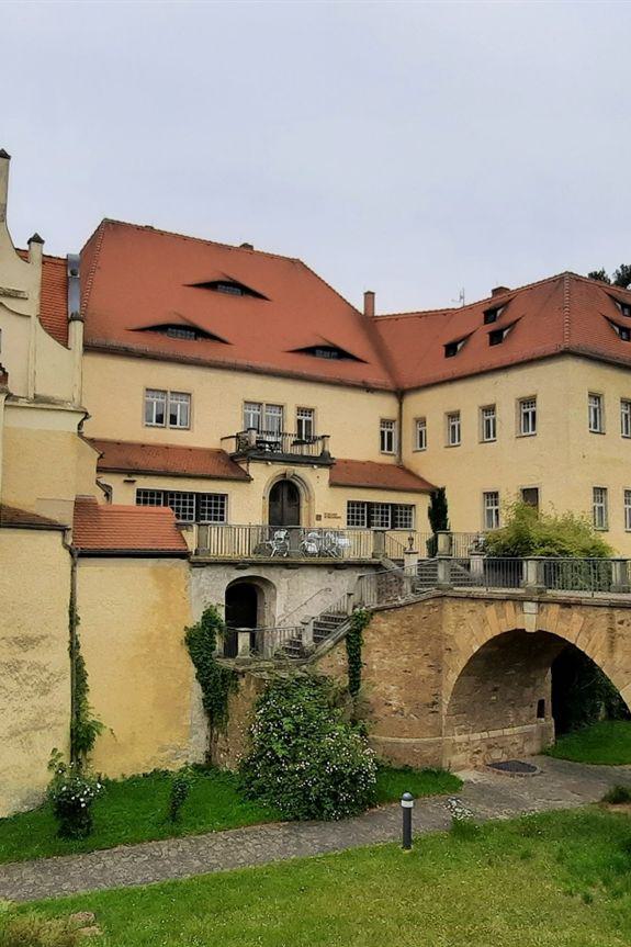 Ansicht des Schlosses Schleinitz