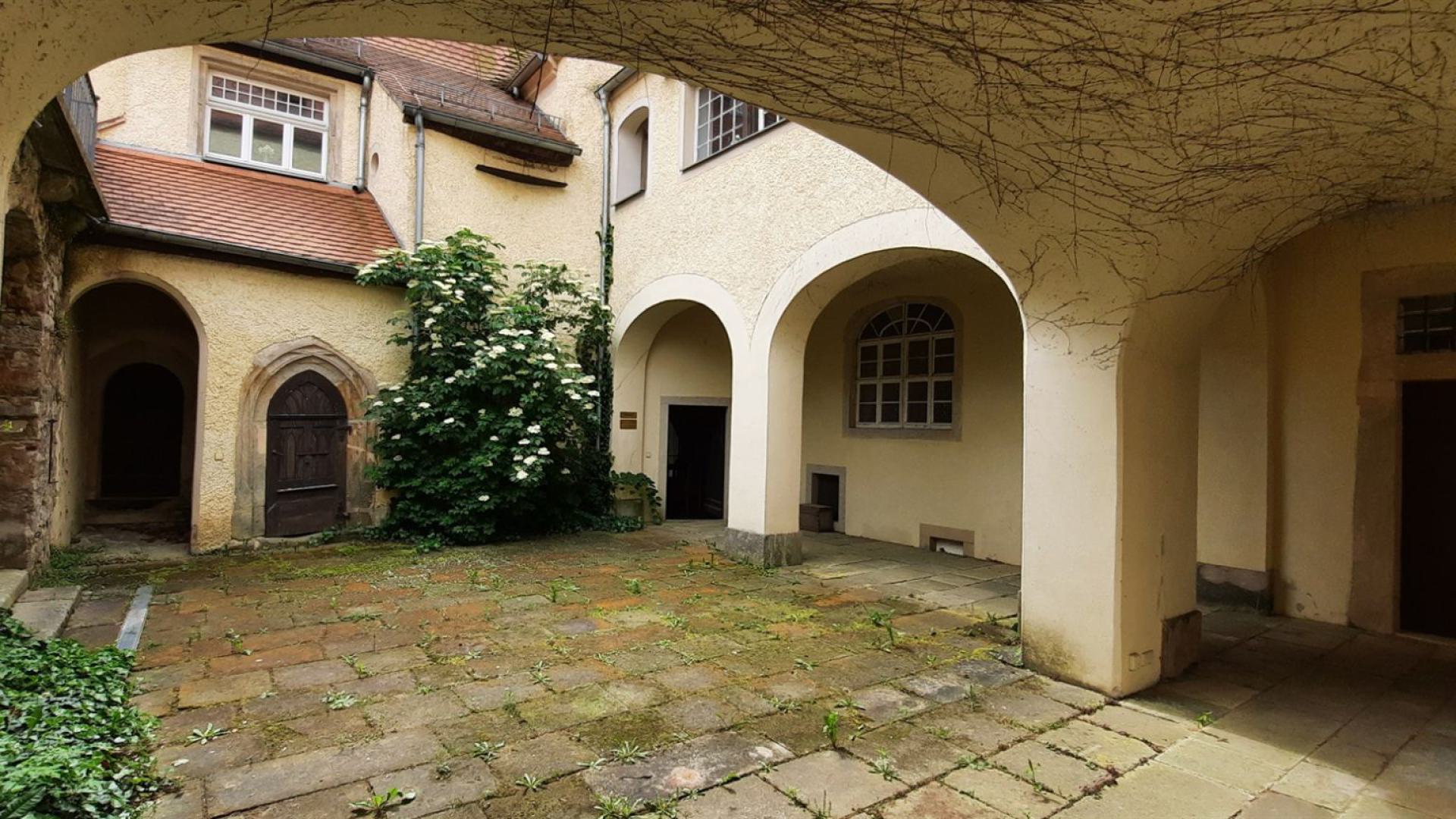 Ansicht des Schlosses Schleinitz