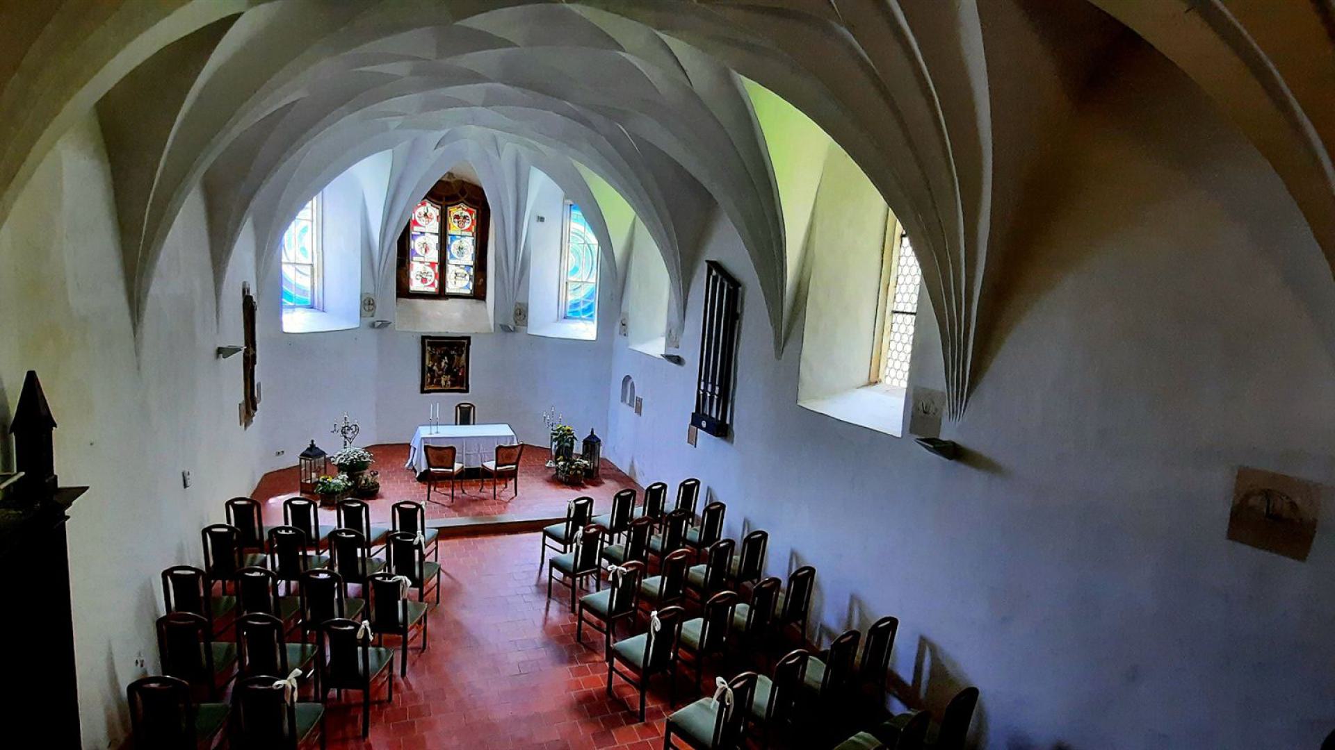 Ansicht des Schlosses Schleinitz