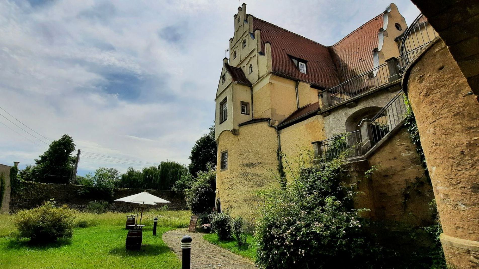 Ansicht des Schlosses Schleinitz