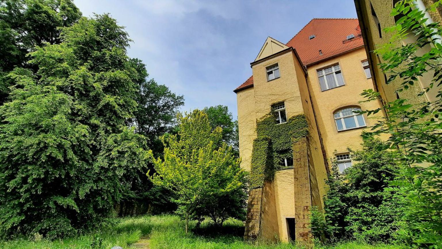 Ansicht des Schlosses Schleinitz